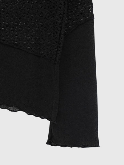 airy open summer knit tops