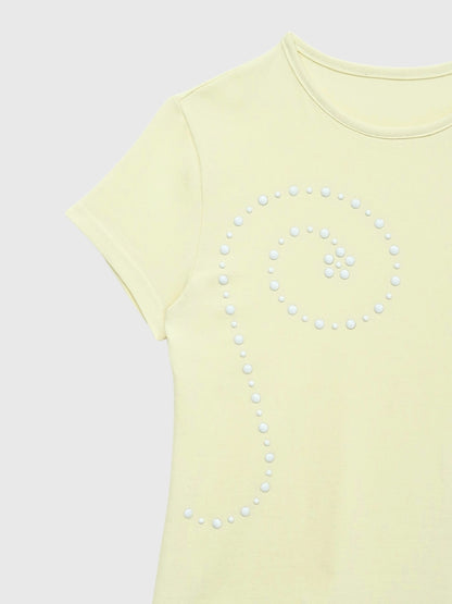 dot swirl tops
