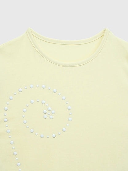 dot swirl tops