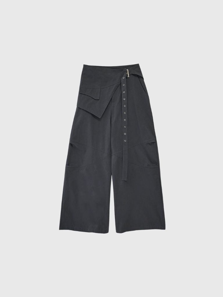 wrap cross pants