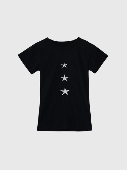 vertical star print tops
