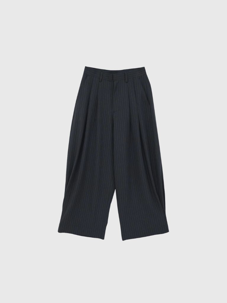wide stripe tuck pants – enewdnina