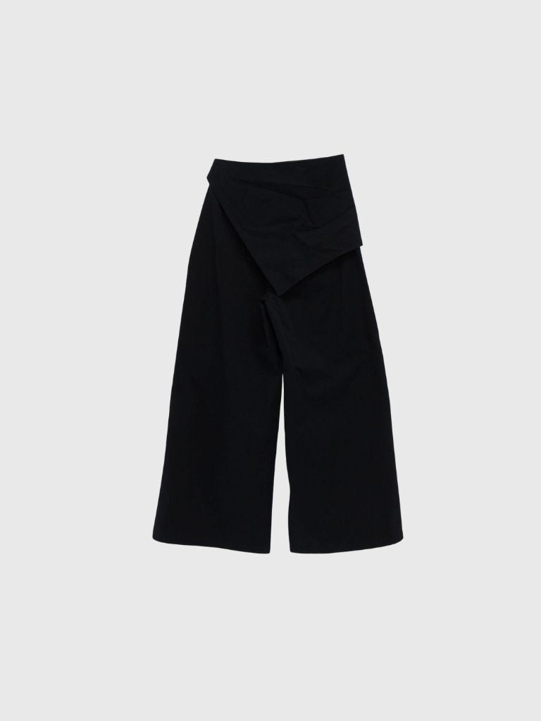 wrap cross pants