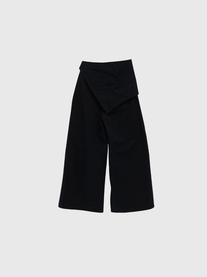 wrap cross pants