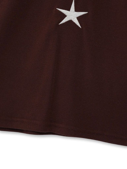 vertical star print tops