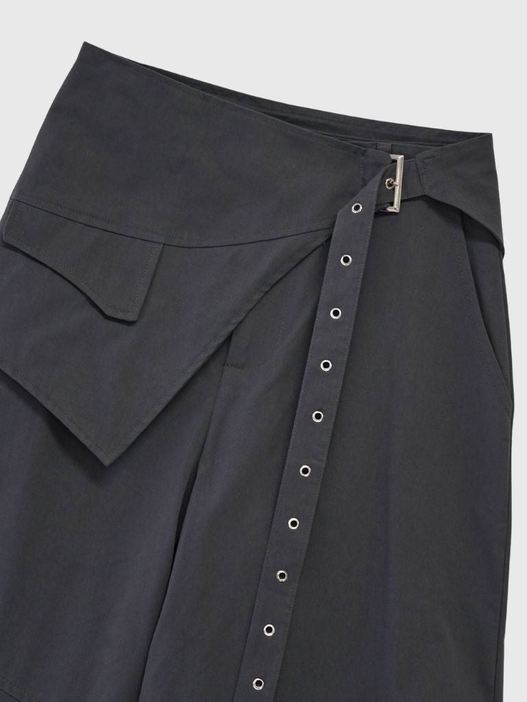 wrap cross pants