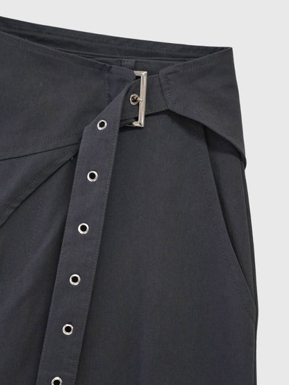 wrap cross pants