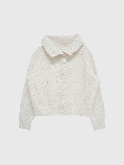 nep high neck cardigan