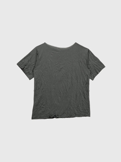 wrinkle adjustable button tops