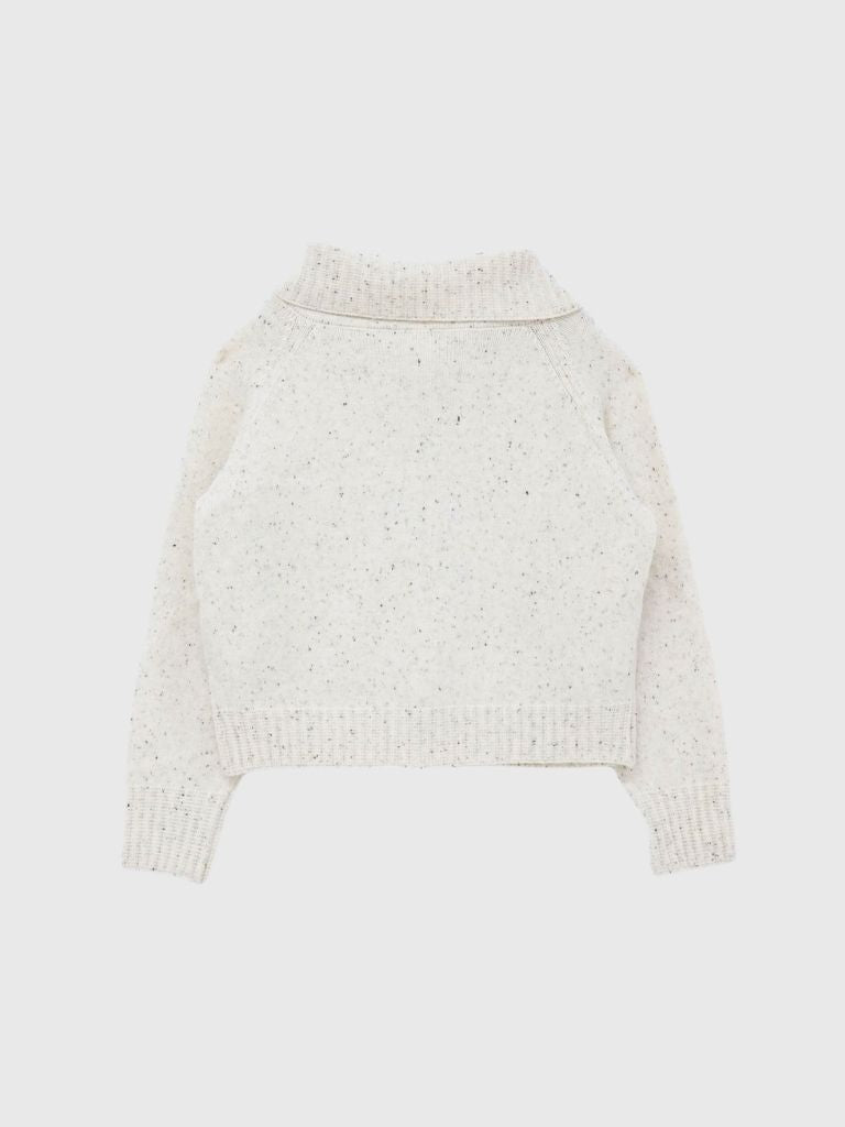 nep high neck cardigan