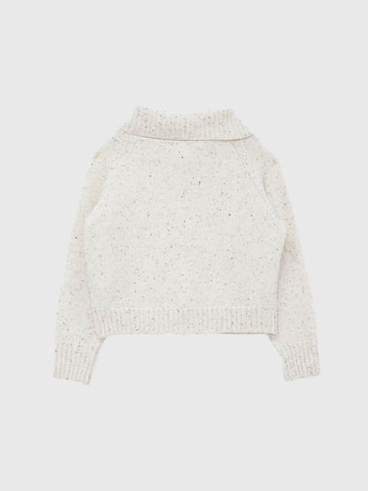 nep high neck cardigan