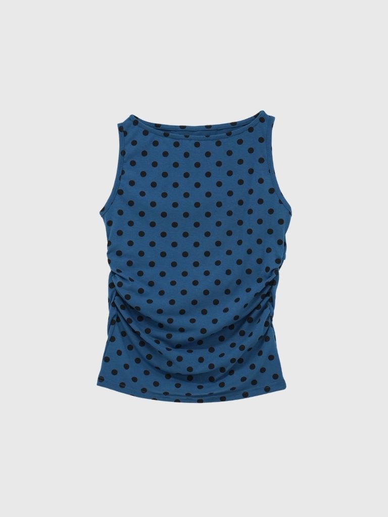 dot back cut out tops