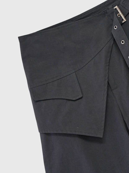 wrap cross pants