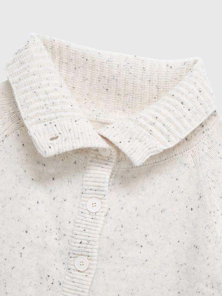 nep high neck cardigan