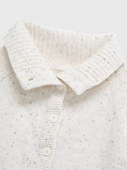 nep high neck cardigan