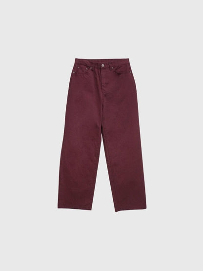 straight cotton pants