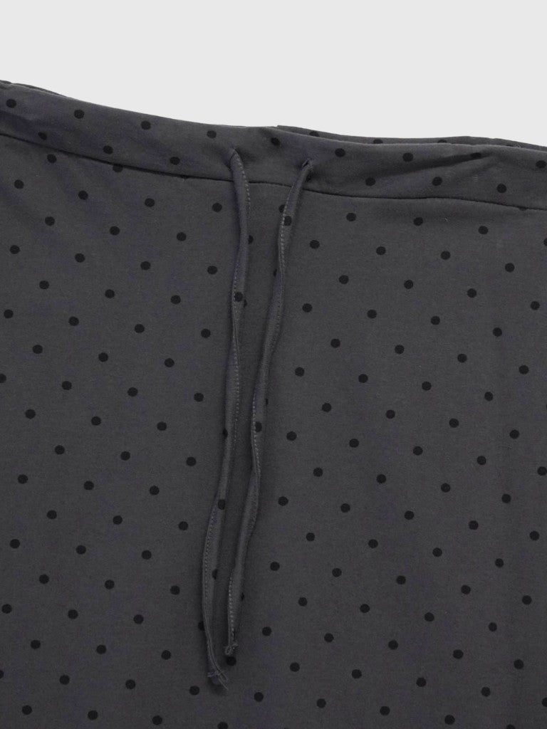 dot maxi skirt