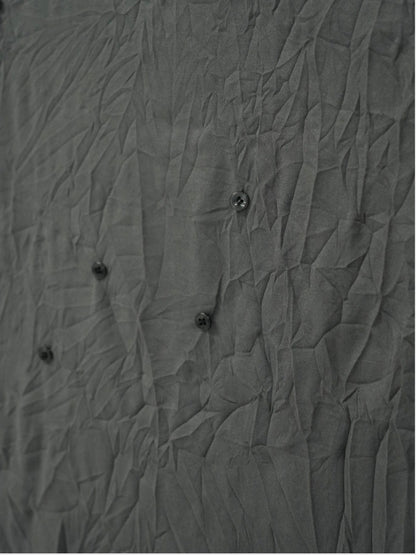 wrinkle adjustable button tops