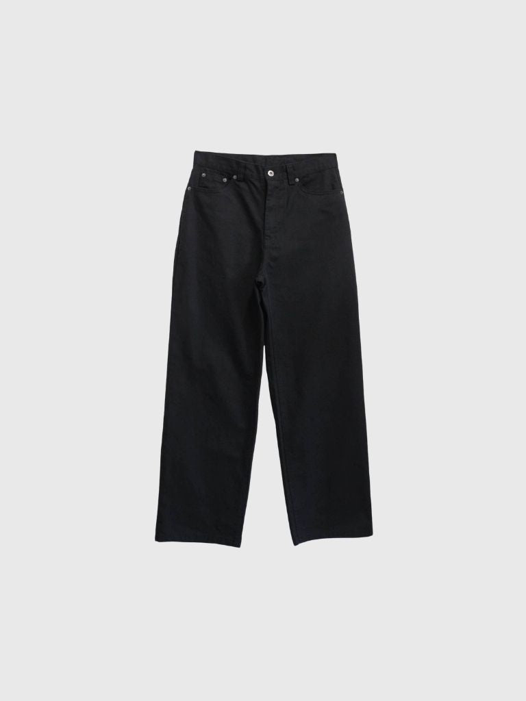 straight cotton pants