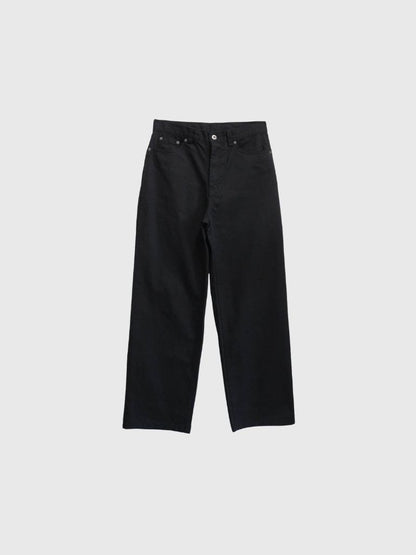straight cotton pants