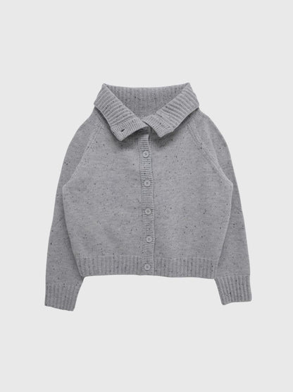 nep high neck cardigan