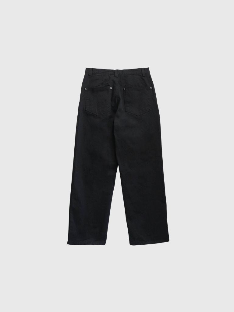 straight cotton pants