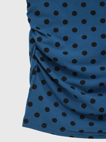 dot back cut out tops