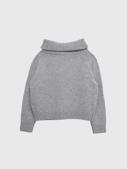 nep high neck cardigan