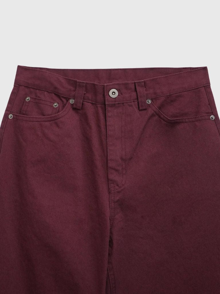 straight cotton pants