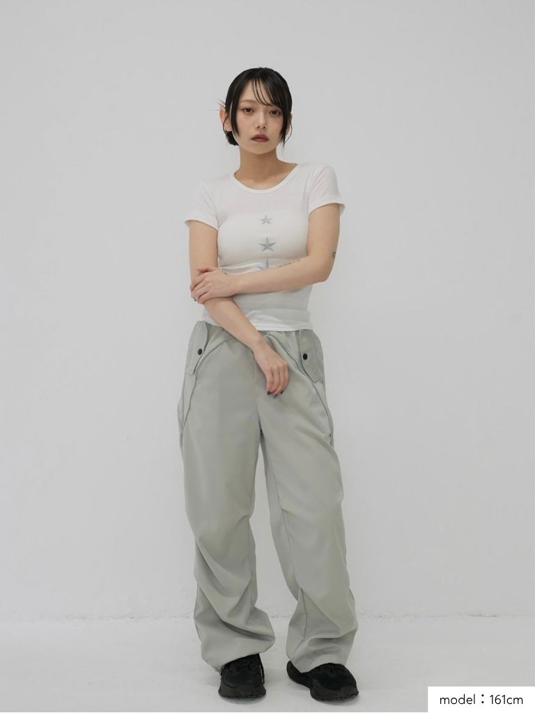 drawstring cargo pants