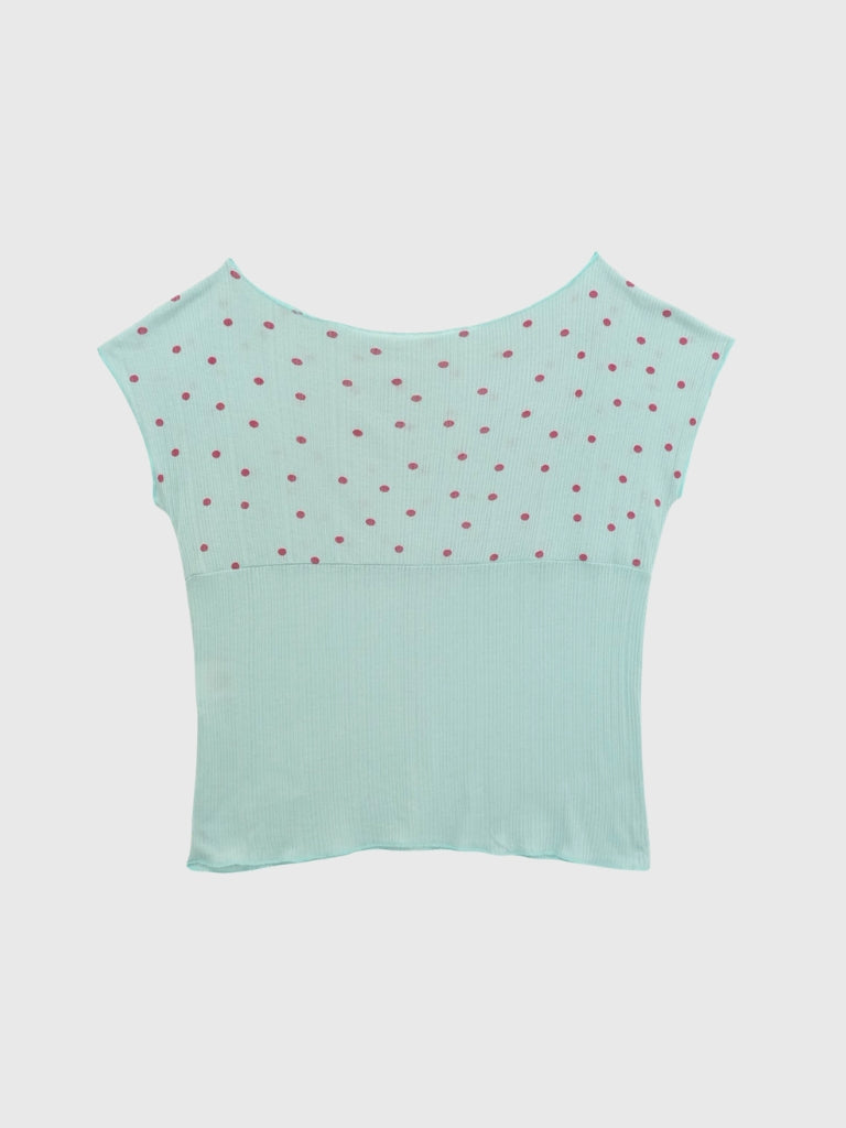 yoke dot rib tops