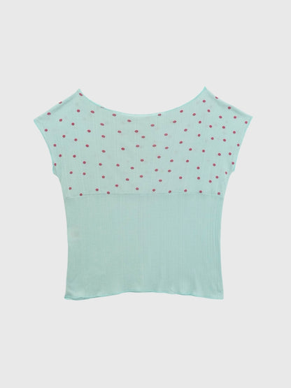 yoke dot rib tops