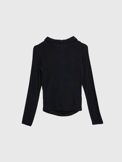 curve collar tops