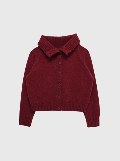 nep high neck cardigan