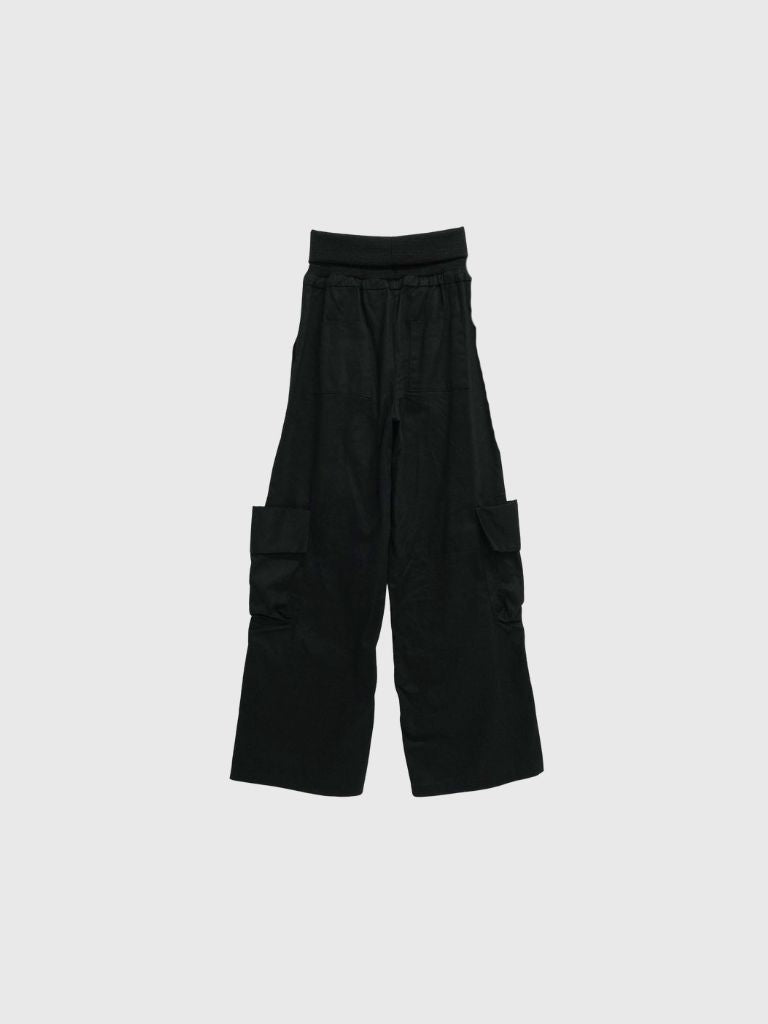 folding waist jogger pants