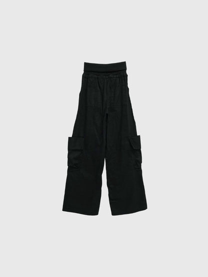 folding waist jogger pants