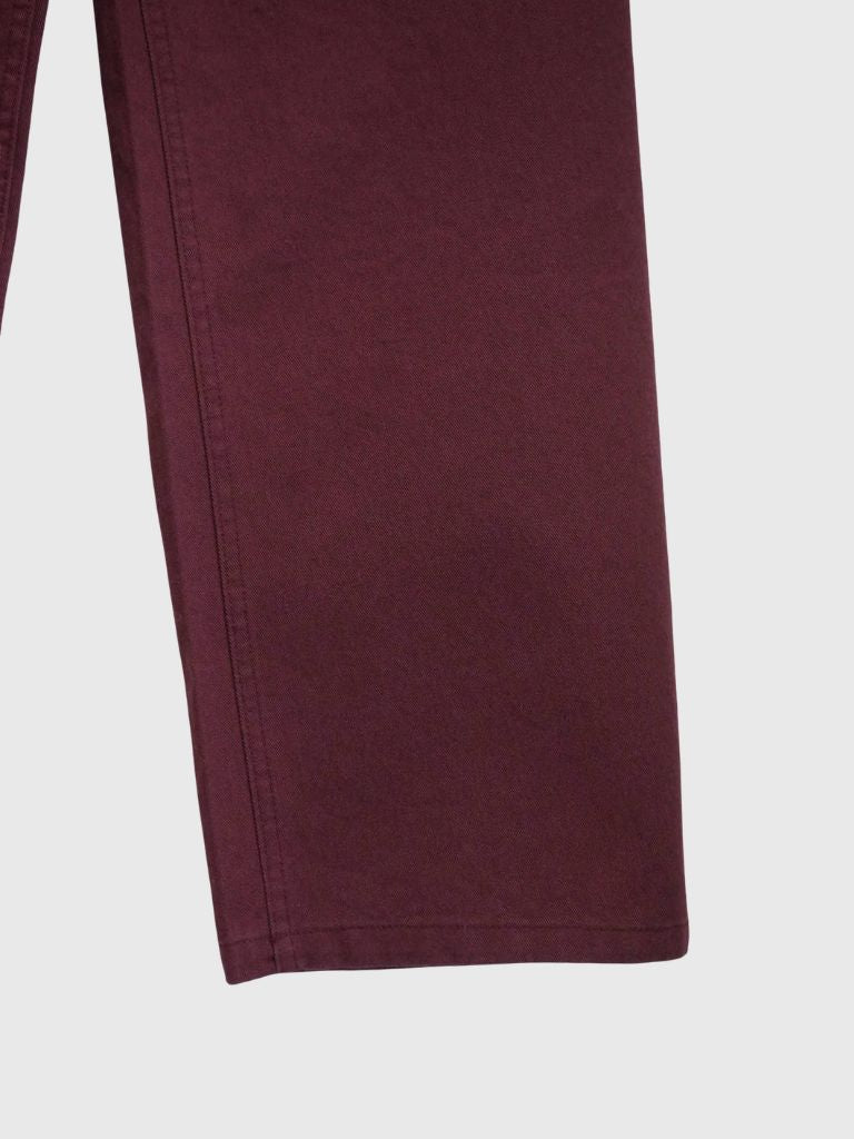 straight cotton pants