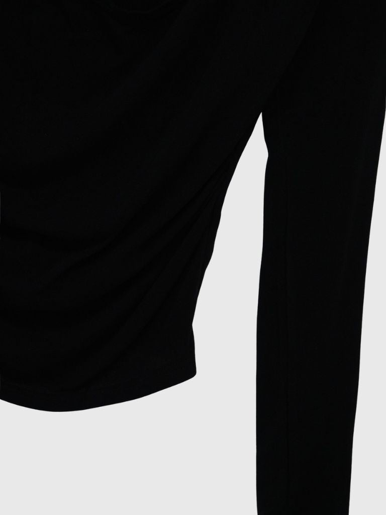 curve collar tops
