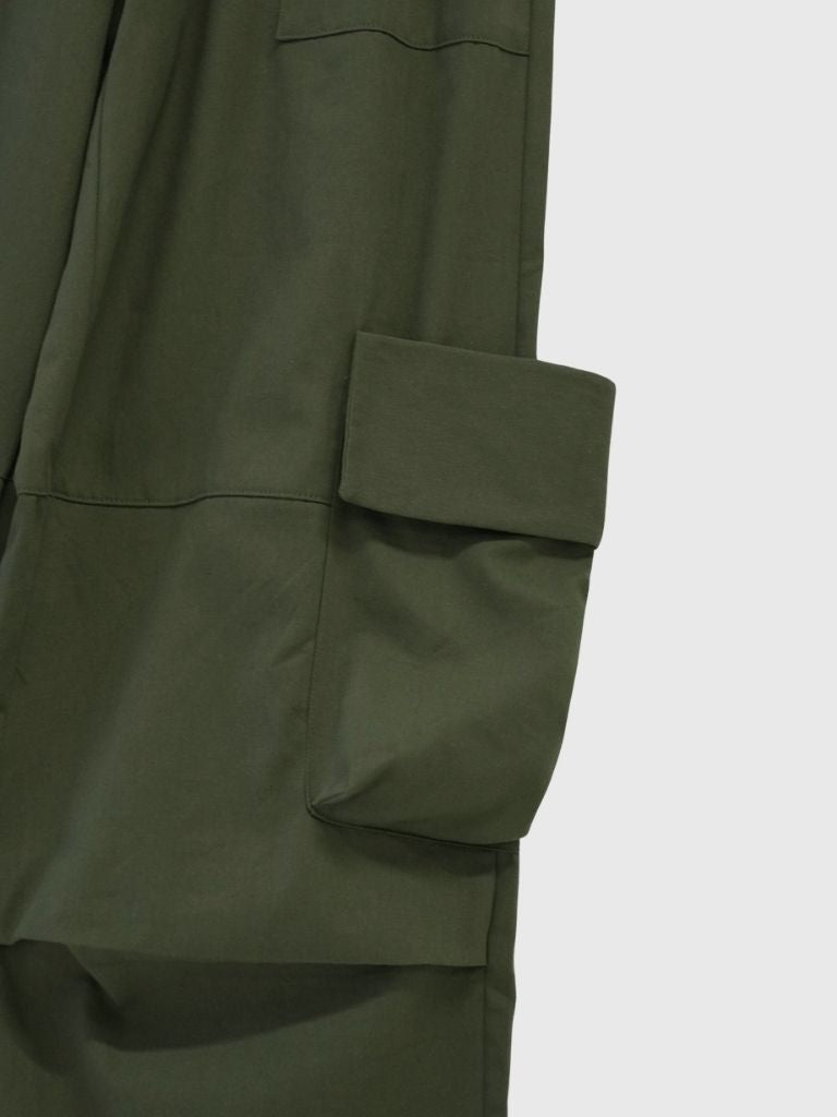 folding waist jogger pants