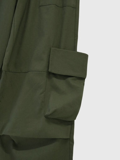 folding waist jogger pants