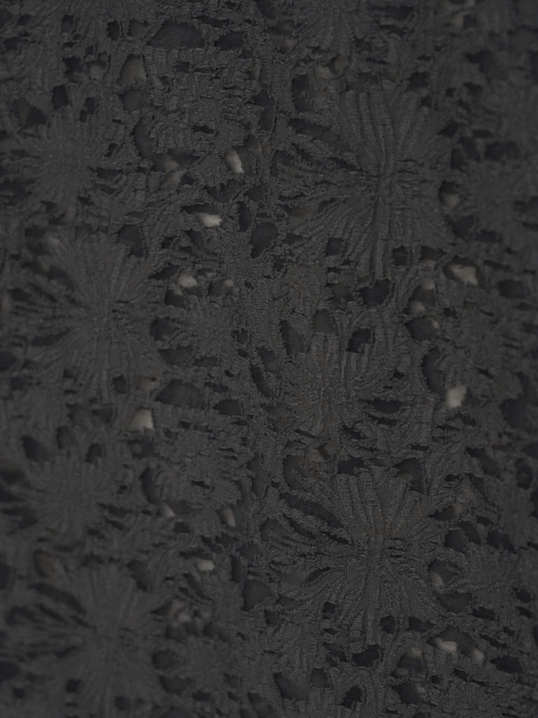 sheer flower lace tops