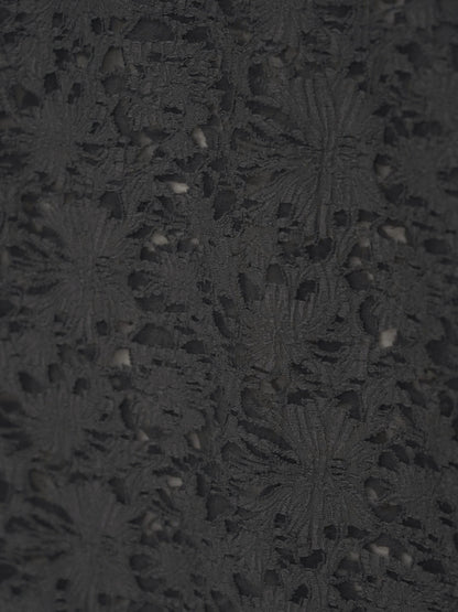 sheer flower lace tops