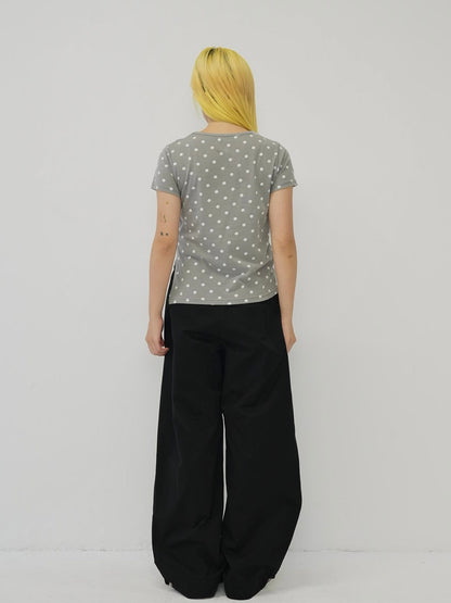 sideslit dot tops
