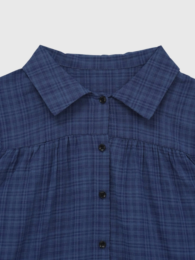 gather frill blouse
