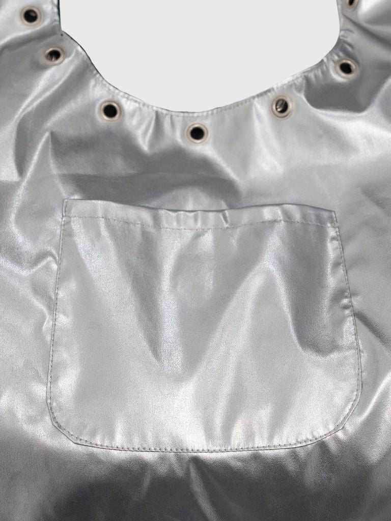 eyelet shoulder bag