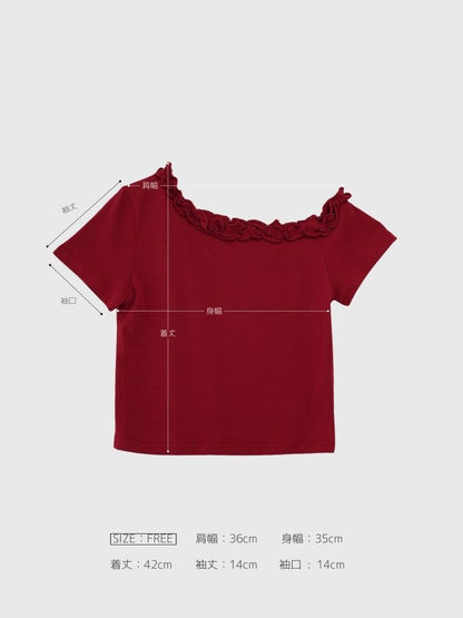 edge frill tops