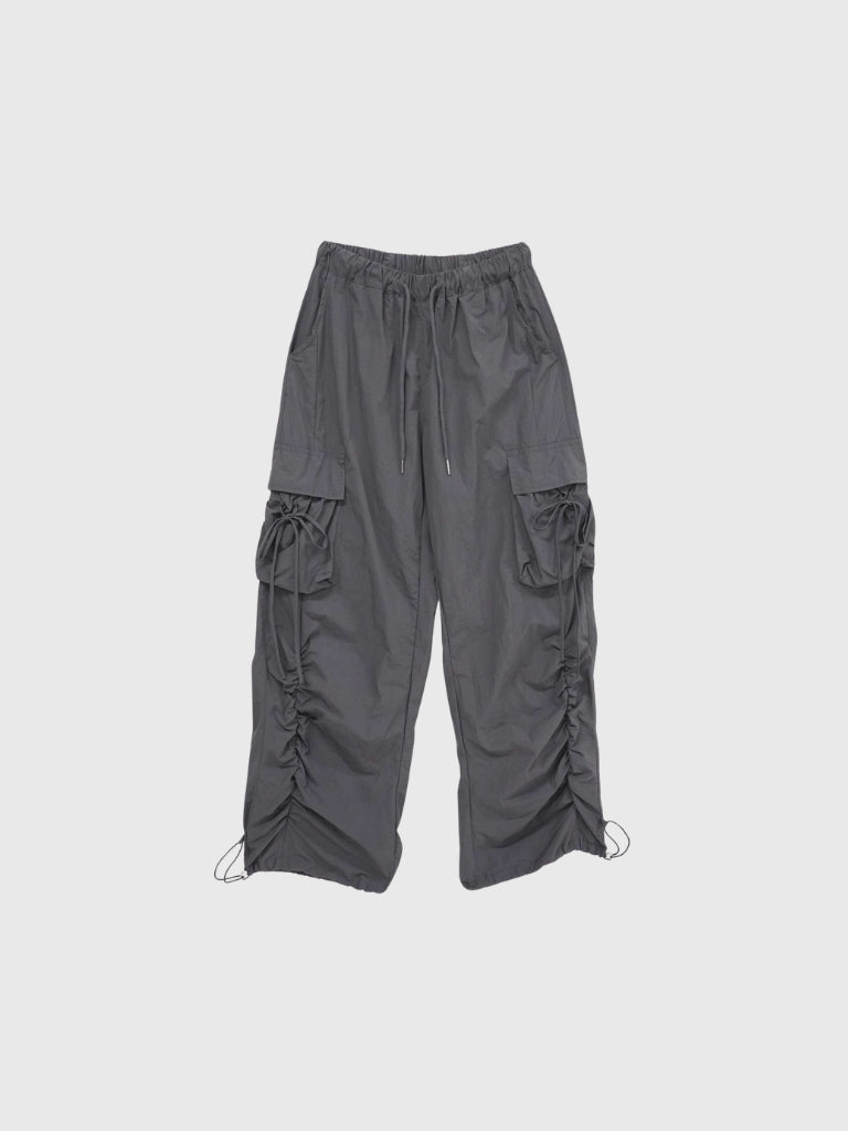 volume drawstring cargo pants