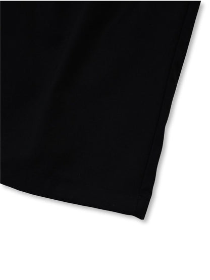 layered belt wide pants