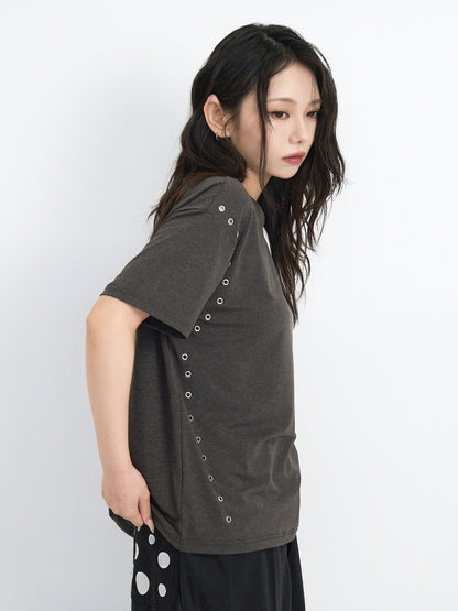eyelet line tops