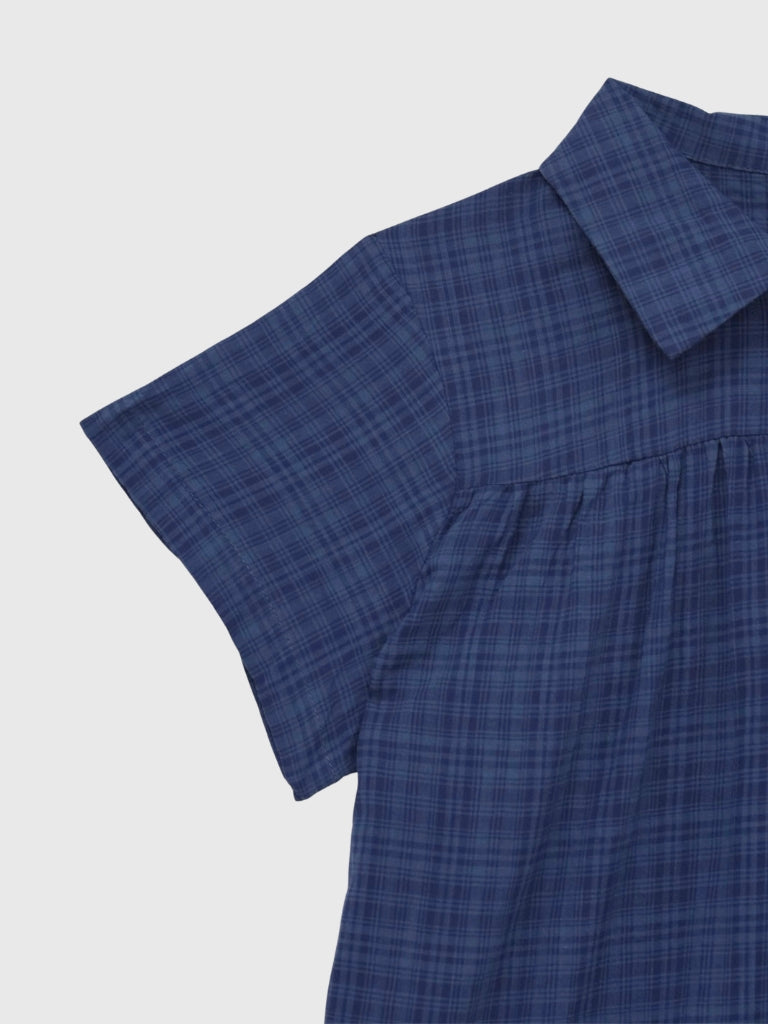 gather frill blouse